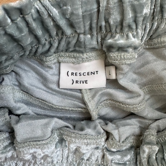 Crescent Drive Velvet Joggers LG - Picture 2 of 3